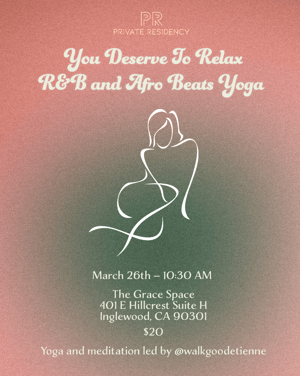 You Deserve To Relax