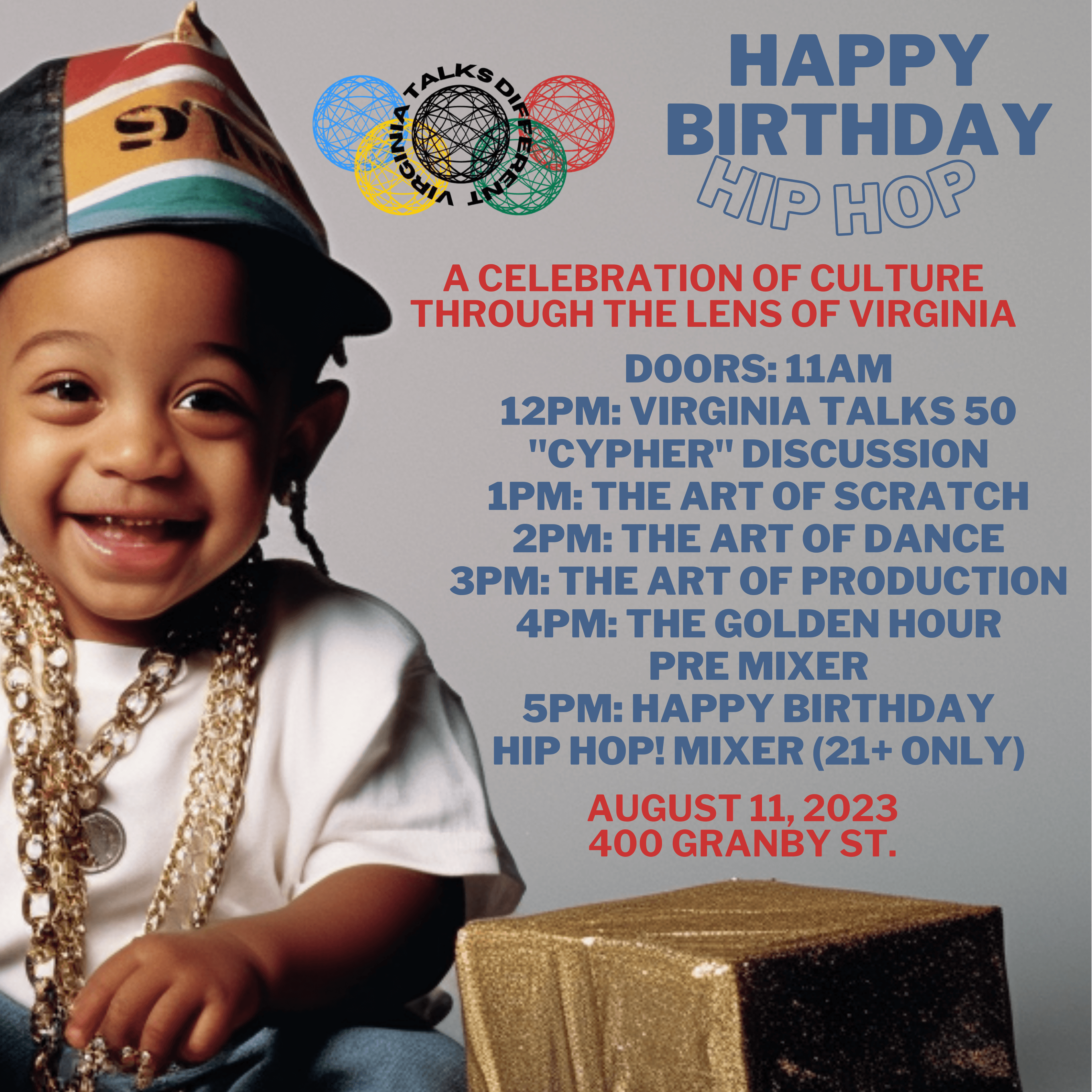 Happy Birthday Hip Hop! - Celebrating Culture Through The Lens of Virginia
