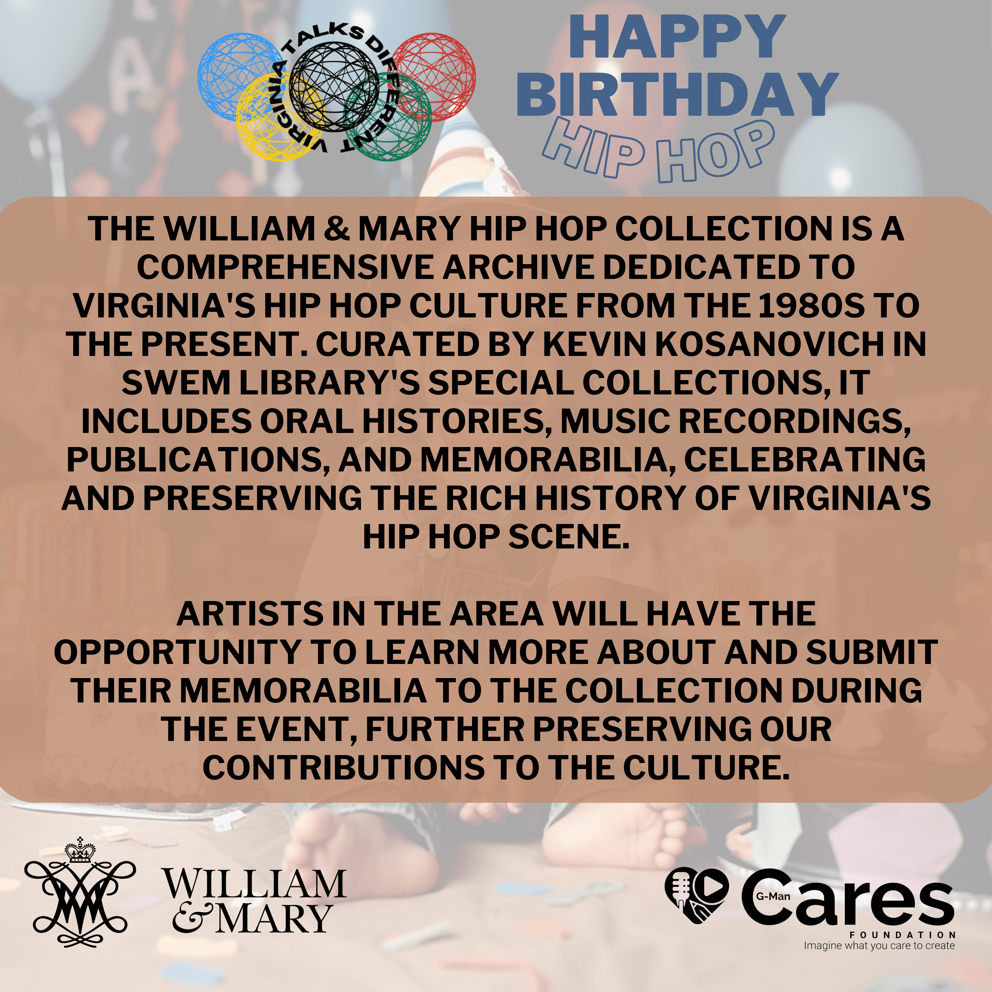 Happy Birthday Hip Hop! - Celebrating Culture Through The Lens of Virginia