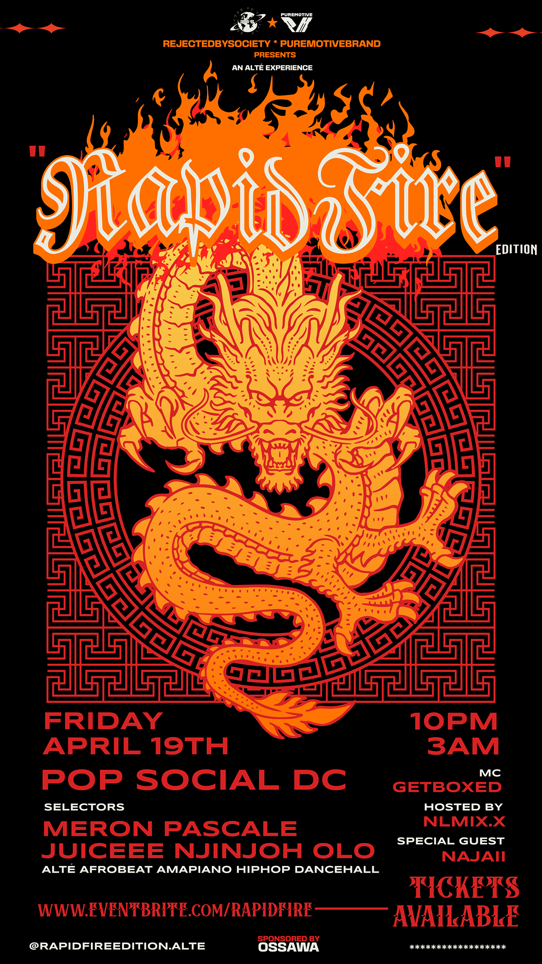 Rapid Fire Edition(An Alté Experience)(Party)