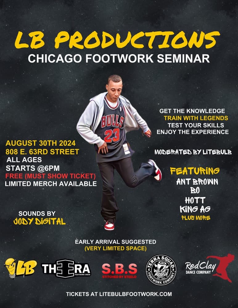 LB PRODUCTIONS: Chicago Footwork Seminar