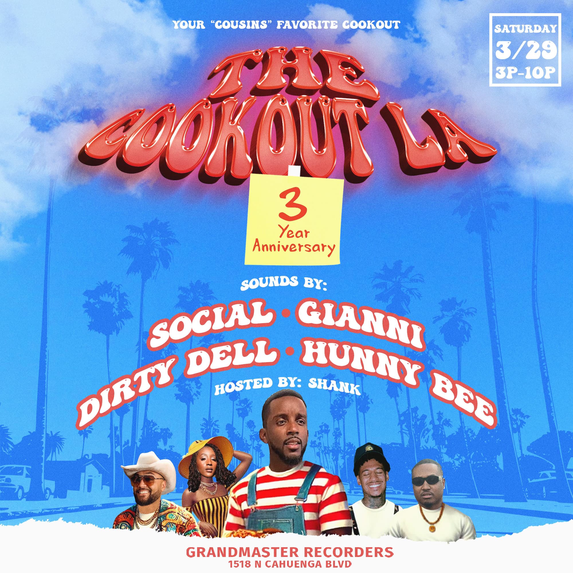 The Cookout LA: 3-Year Anniversary & Season Kickoff