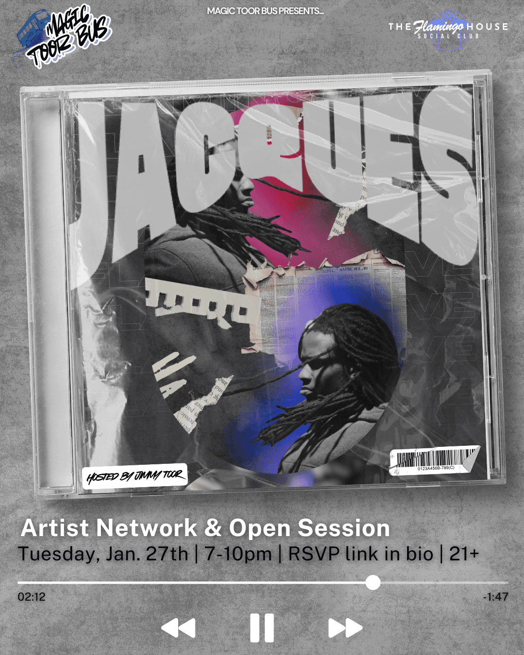 MTB presents: Jacques & friends | 1.27.25
